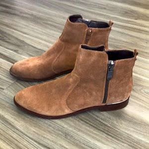 Marc Fisher Suede Leather Booties 8M